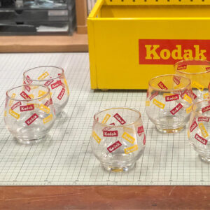 kodak drinking glass 4 美國柯達 Kodak 玻璃杯