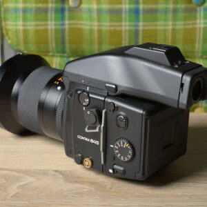 Contax 645 + Contax 645 35mm f3.5廣角鏡頭 + Tele-Xenar 150 mm f4.5 + 配件