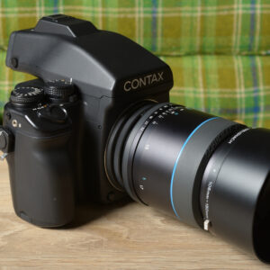 Contax 645 + Contax 645 35mm f3.5廣角鏡頭 + Tele-Xenar 150 mm f4.5 + 配件